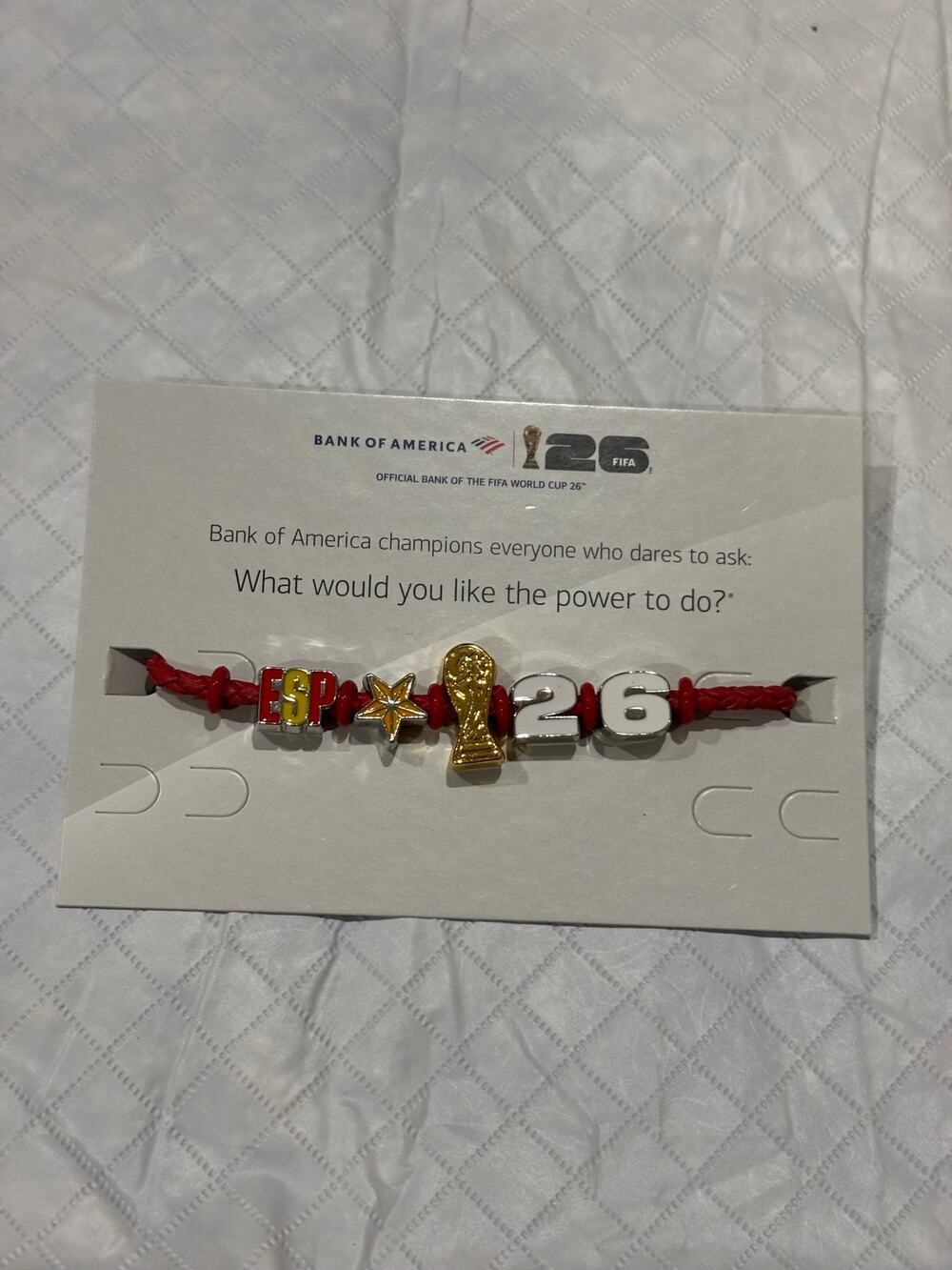 FIFA 2026 Spain World Champion Bracelet Small